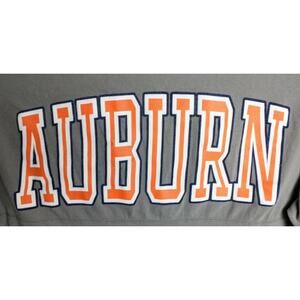 Pressbox Auburn Tigers Long Sleeve T-Shirt. Women's Large. Gray